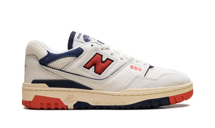 New Balance 550 550 'Sea Salt Pack Blast Red'